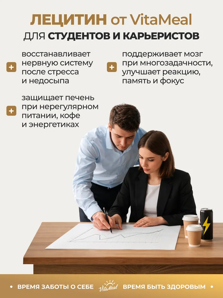 Лецитин 2000 мг Vitameal капсулы 240 шт