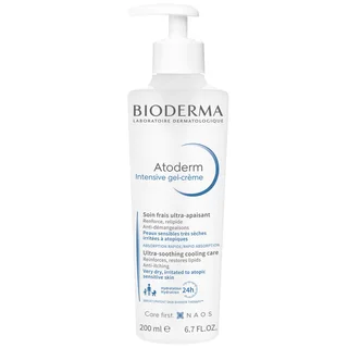 Atoderm Интенсив Гель-крем Освежающий при атопии и экземе для всей семьи, 200 мл, Bioderma