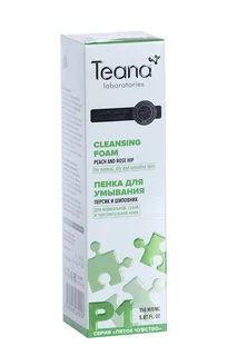 Пенка Teana laboratories P1 персик / шиповник для умывания, 150 мл, (2015)