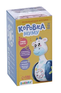 Развивающая неваляшка «Коровка Муму» игрушка