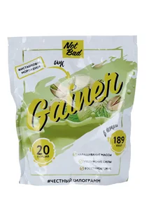 Гейнер NotBad Gainer вкус фисташкового мороженого 1 000 гр