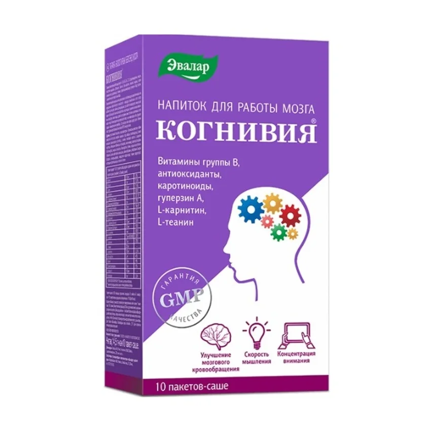 Эвалар когнивия порошок 14,5 гр 10 шт