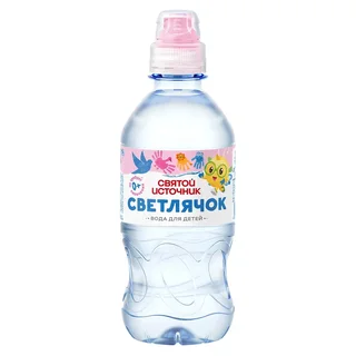 Вода Минеральная Святой Источник Светлячок Негазир.0,33Л