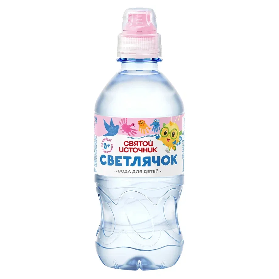 Вода Минеральная Святой Источник Светлячок Негазир.0,33Л