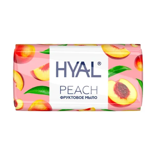 Мыло Hyal персик, 140 г