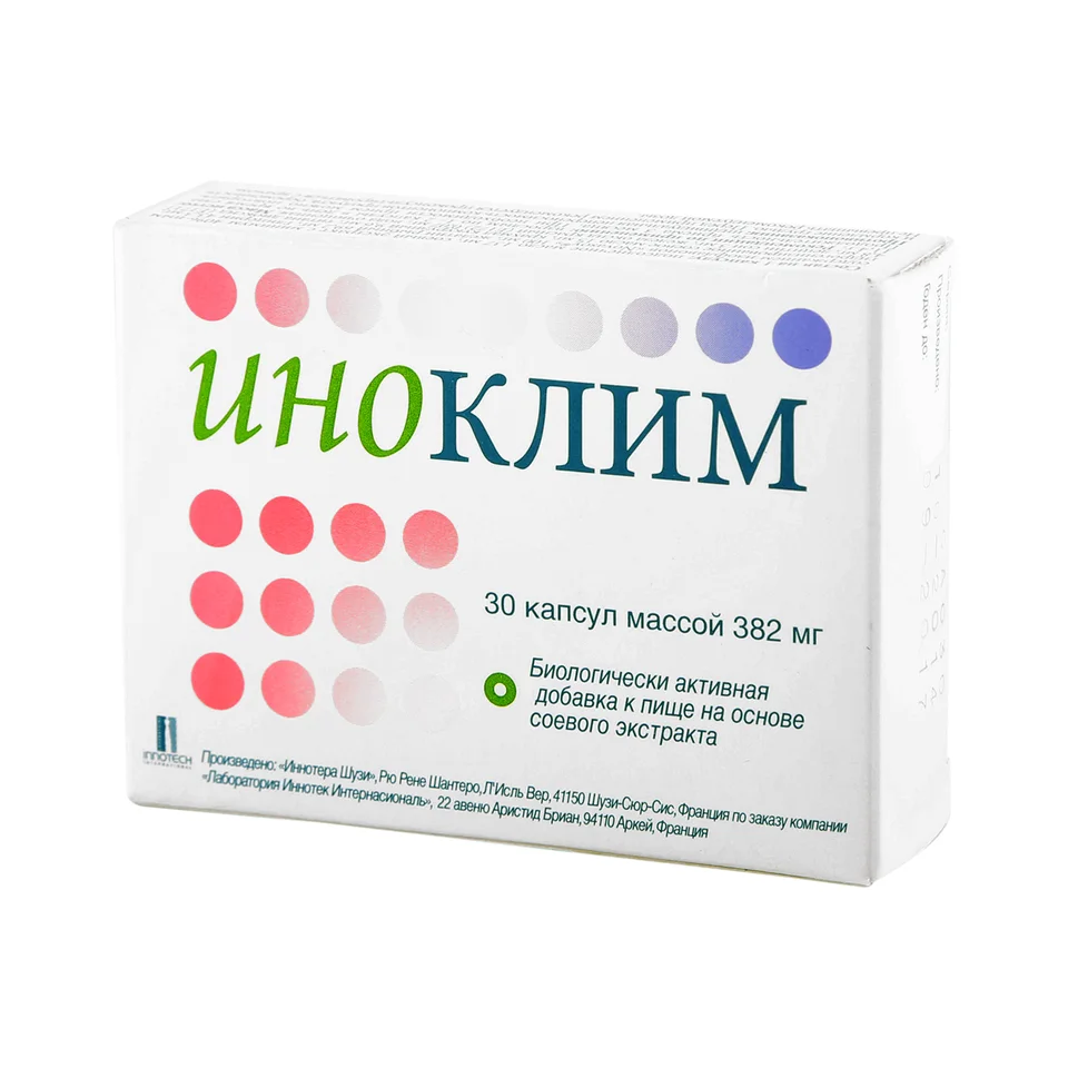 Иноклим капсулы 382 мг 30 шт