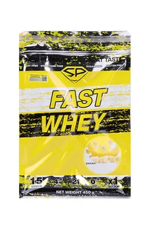 Протеин Steelpower Fast Whey сывороточный банан 450 гр