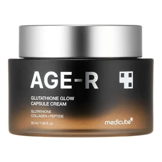 Осветляющий крем с капсулами глутатиона для сияния кожи AGE-R Glutathione Glow Capsule 50 мл Medicube