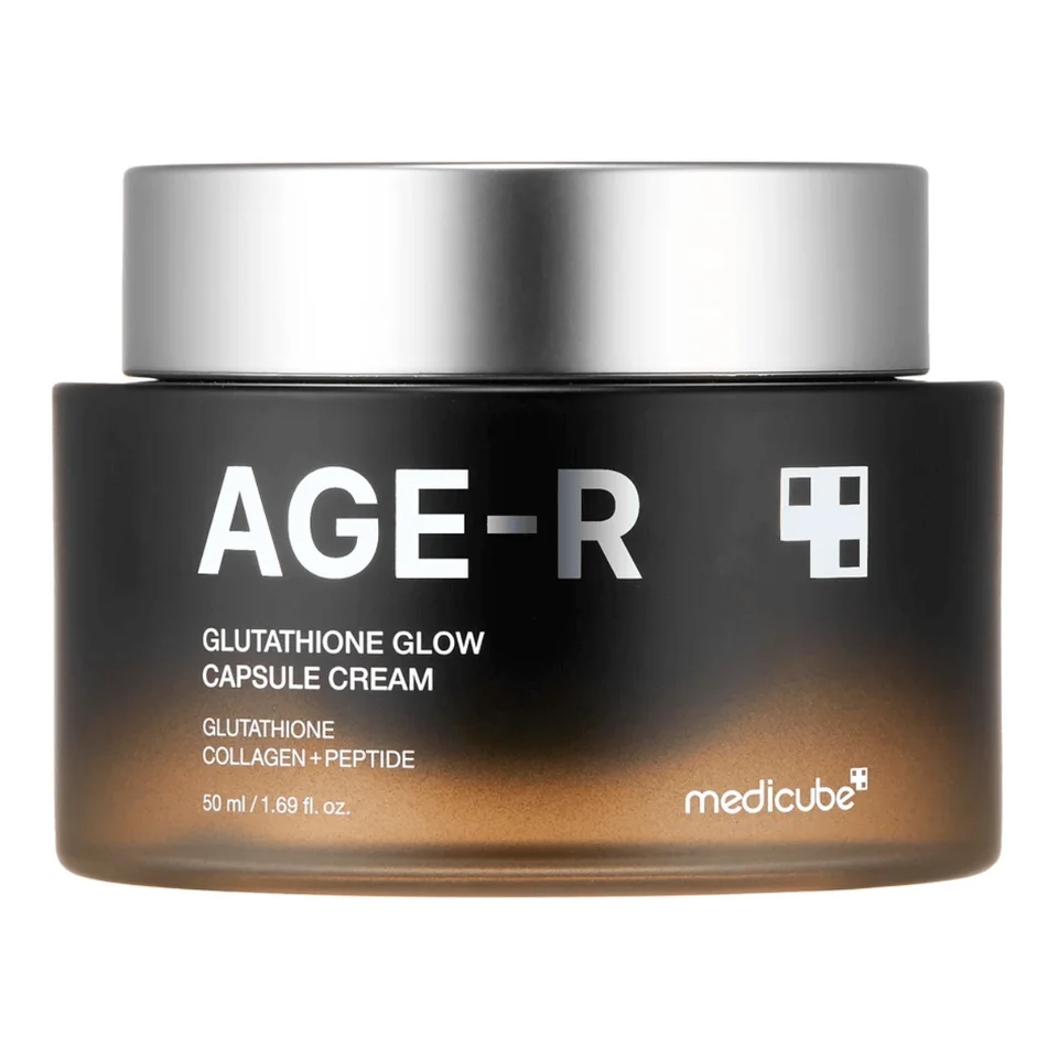 Осветляющий крем с капсулами глутатиона для сияния кожи AGE-R Glutathione Glow Capsule 50 мл Medicube