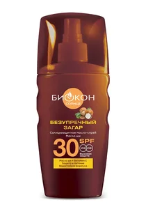 Масло-спрей солнцезащитное Биокон Масло ши SPF-30 160 мл