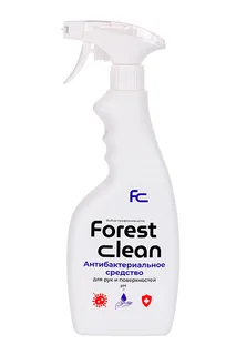 Средство Forest clean антибактериальное для рук и поверхностей спрей 500 мл