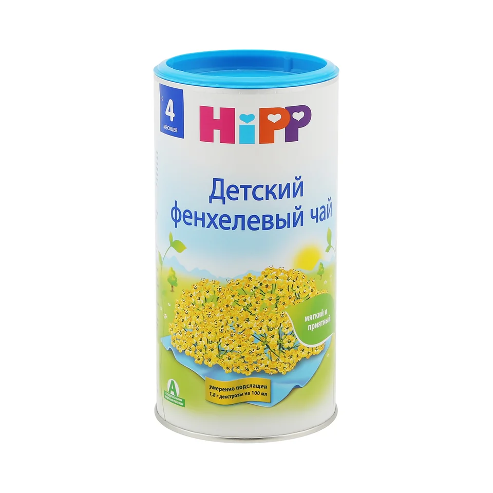 Хипп чай фенхель от 4мес. 200 гр