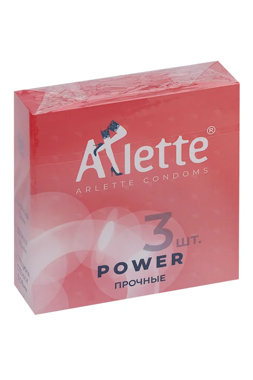 Презервативы Arlette Power Прочные 3 шт