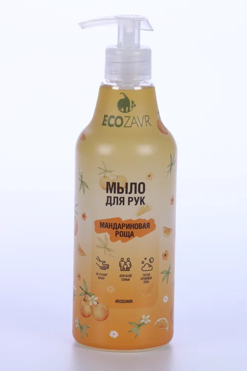 Мыло Ecozavr для рук Мандариновая роща 500 мл