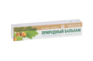 Зубная паста Природный бальзам Кора дуба 90 гр