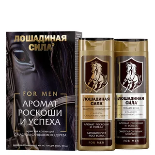 Набор Лошадиная сила Аромат роскоши и успеха подарочный для мужчин