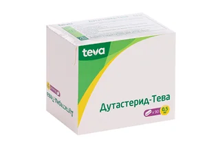 Дутастерид-Тева 0,5 мг 90 шт капсулы