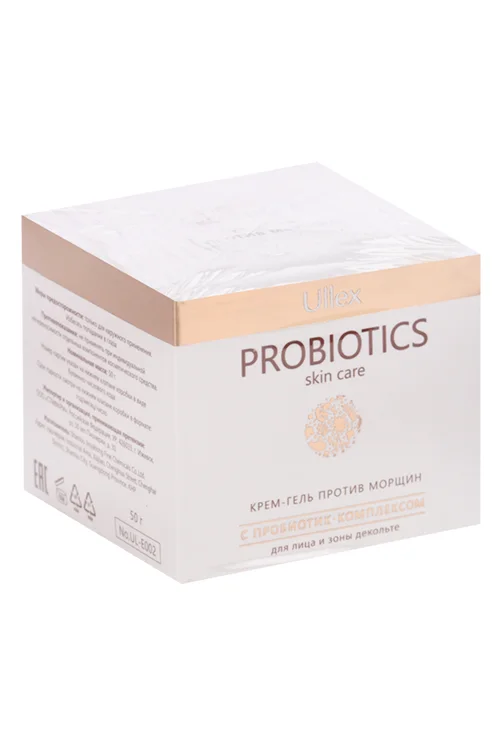 Крем-гель Ullex Probiotics п/морщин для лица и зоны декольте 50 гр