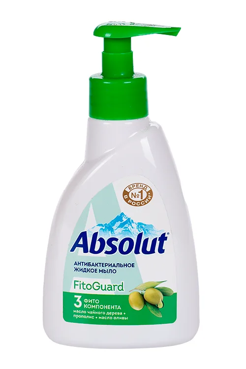 Мыло жидкое Absolut FitoGuard белый чай и масло оливы 250 гр