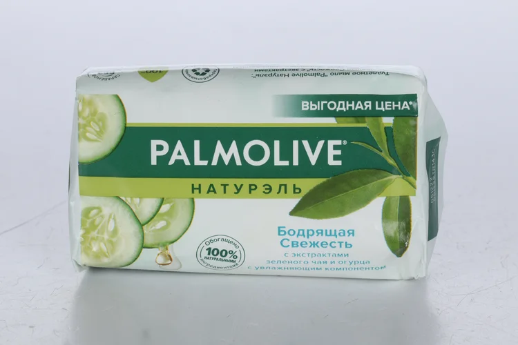 Мыло Palmolive Натурэль Бодрящая свежесть с экстр зелен чая и огурца 150 гр