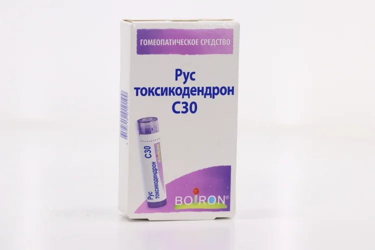 Гомеопатические монокомпонентные препараты растительного происхождения 4 гр гранулы гомеопатические C9 Рус токсикодендрон гранулы 4 г
