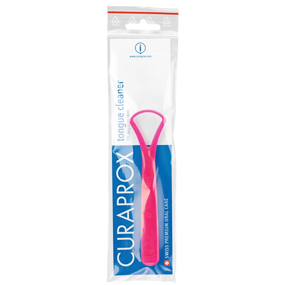 Скребок для языка узкий, Curaprox