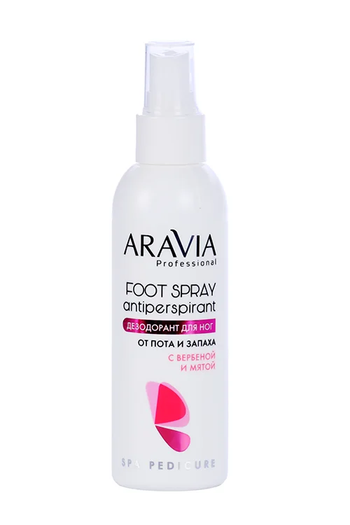 Дезодорант Aravia Professional Foot Spray Antiperspirant с вербеной / мятой для ног 150 мл