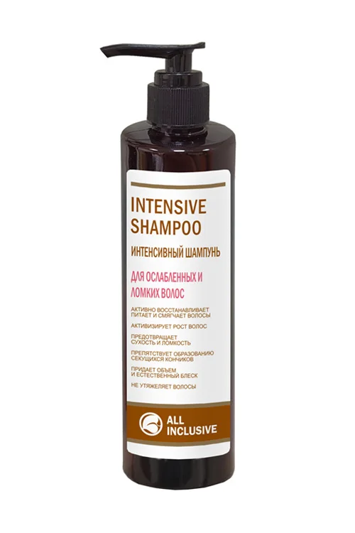 Intensive Shampoo - интенсивный шампунь для ослабл. и ломких волос 250 мл ALL Inclusive