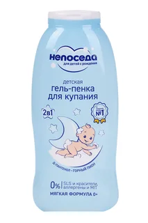Гель-пенка Непоседа для купания дет 400 мл