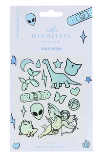 Тату переводные Miamitats Holo patch (middle) (0117)