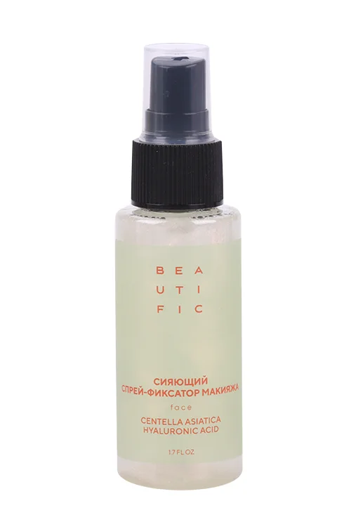 Спрей-фиксатор Beautific Glow For Real сияющий для макияжа 50 мл