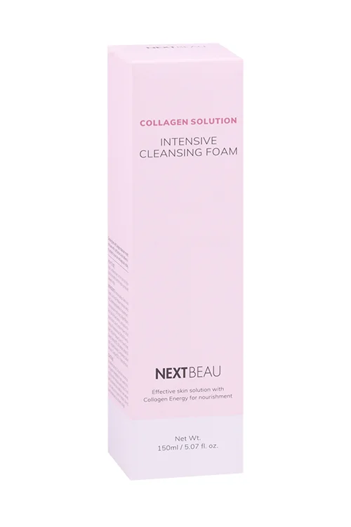 Пенка Nextbeau Collagen Solution Intensive омолаживающая очищающая для умывания 150 мл