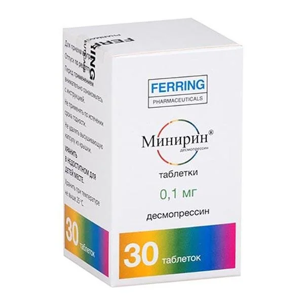 Минирин таблетки 0.1 мг 30 шт