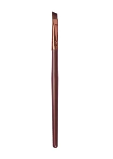 Кисть для макияжа Queen fair Brush Сoffee скошенная 13 см цвет коричневый / бронзовый