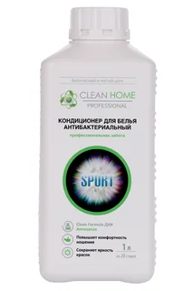 Кондиционер Clean Home Антизапах для белья антибактериальный 1 л