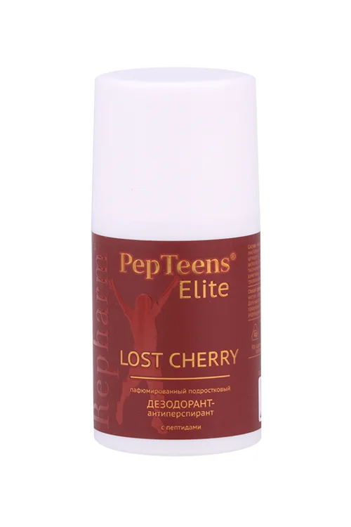 Дезодорант-антиперспирант Repharm PepTeens Elite подрост Lost Cherry 100 гр