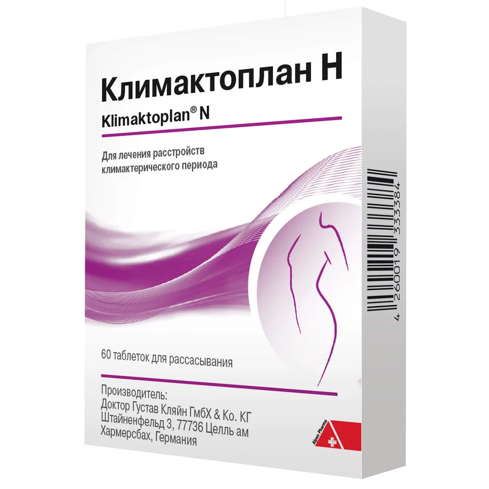 Климактоплан Н таблетки для расс. гомеопатические 60 шт таблетки 60 шт