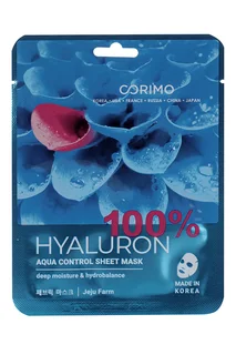 Маска Коримо Акваконтроль 100% Hyaluron тканев для лица 22 гр
