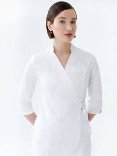 Рубашка медицинская Medcostume женская МС6077 белая р 48