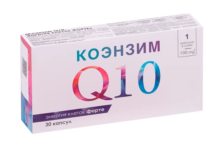 Коэнзим Q10 Энергия клеток Форте 30 шт