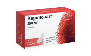 Кардионат капс. 250 мг 40 шт