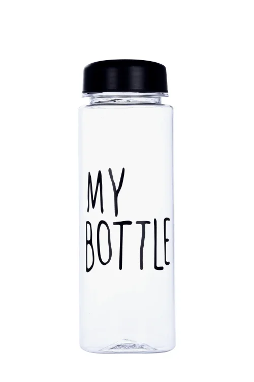 Бутылка для воды My bottle 6×19 см с чехлом микс 500 мл