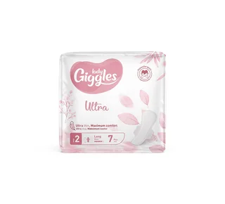 Прокладки ультратонкие Lady Giggles Ultra long, 7 штук