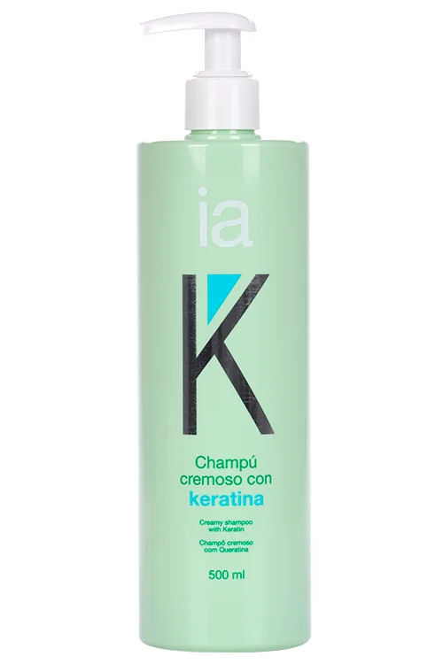 Шампунь-крем Interapothek с кератином для волос 500 мл
