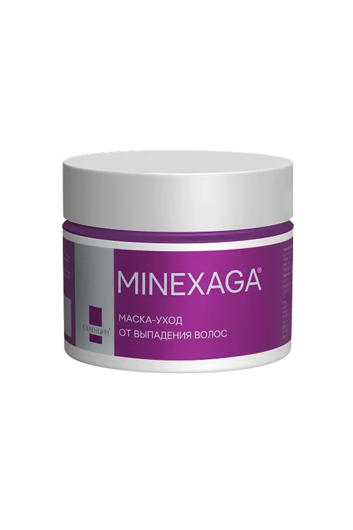 Маска-уход Селенцин Minexaga интенсивный уход от выпадения волос, 200 мл