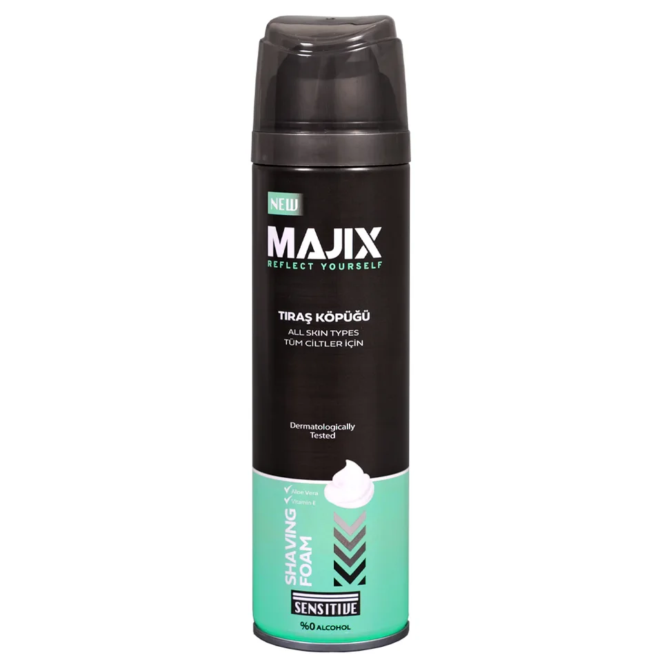 Пена для бритья Majix Sensitive 200 мл