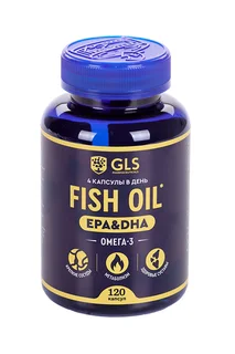 Омега-3 Fish Oil GLS 720 мг 120 шт капсулы