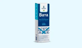 Вата Амелия Зиг-Заг хир. н/стер. 100г