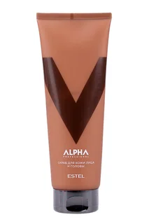 Скраб Estel Alpha Pro для кожи лица и головы 250 мл