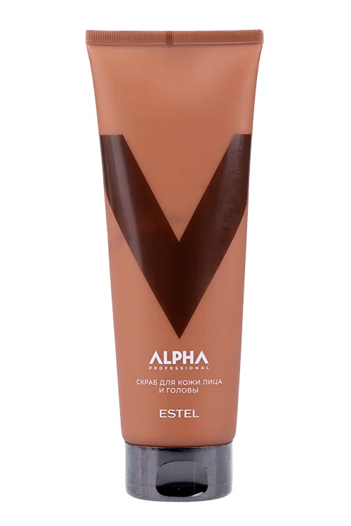 Скраб Estel Alpha Pro для кожи лица и головы 250 мл